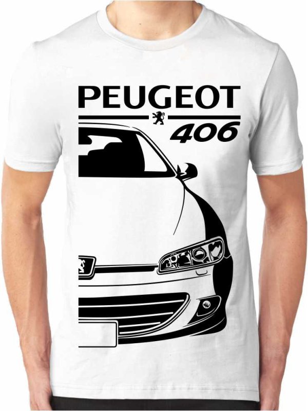 Peugeot 406 Coupé Facelift Herren T-Shirt