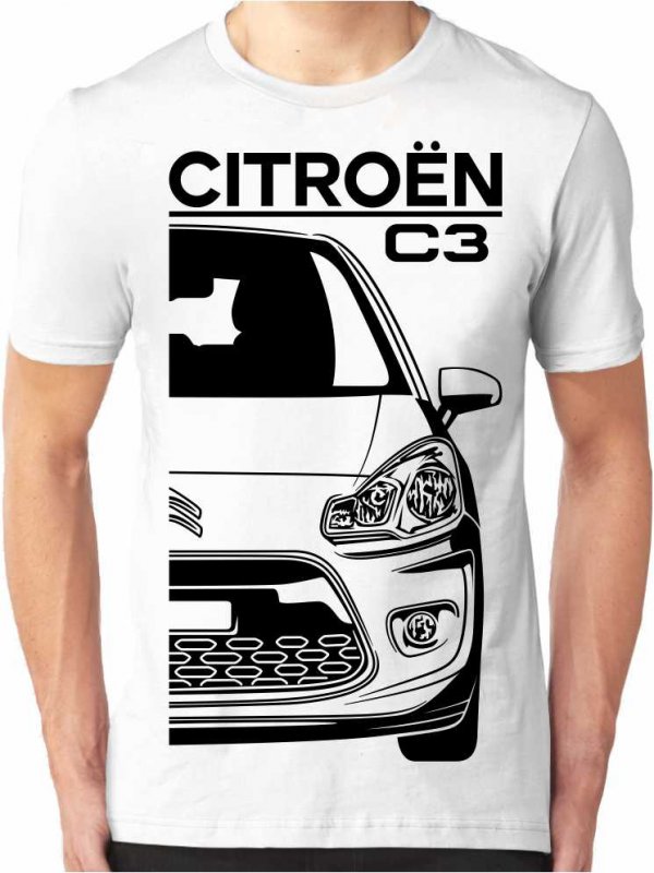 Citroën C3 2 Ανδρικό T-shirt