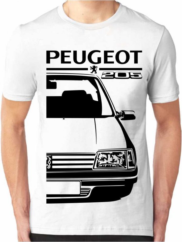 Peugeot 205 Vyriški marškinėliai