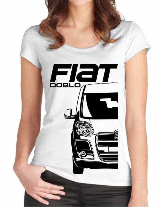 Fiat Doblo 2 Moteriški marškinėliai