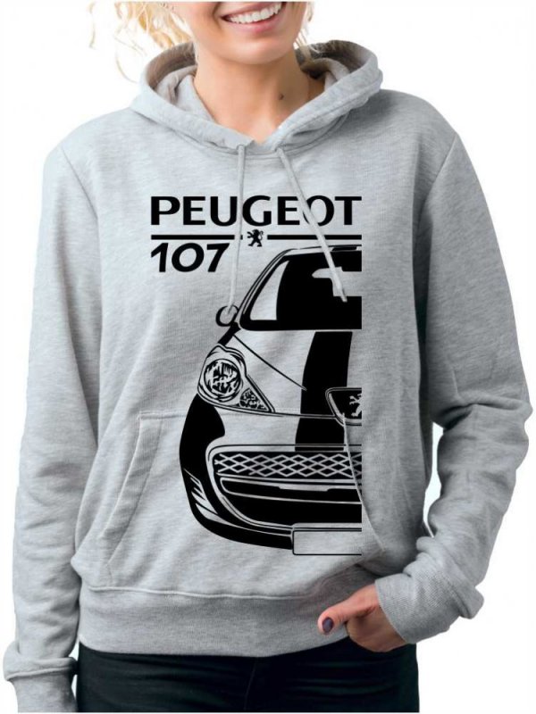 Peugeot 107 Facelift Damen Sweatshirt