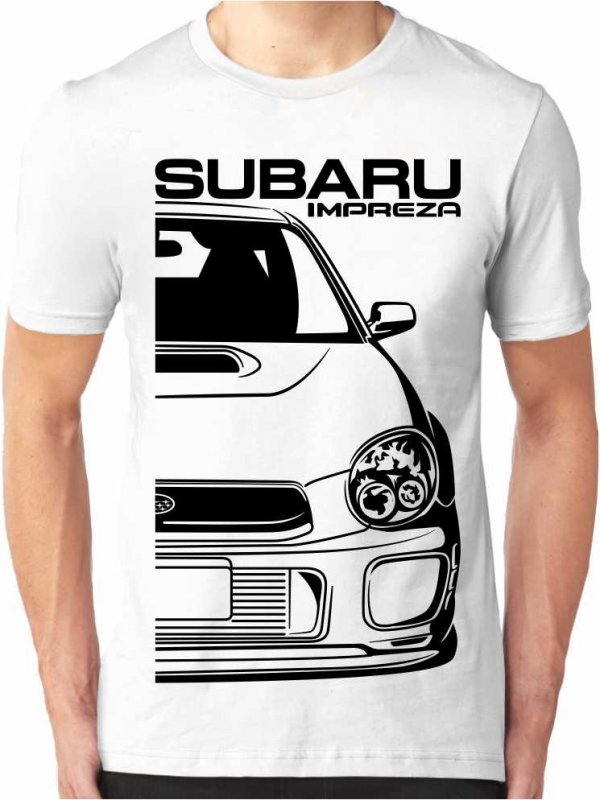 Subaru Impreza 2 Bugeye Vyriški marškinėliai