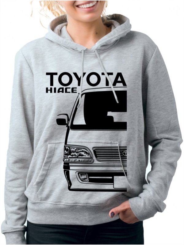 Toyota Hiace 4 Facelift 2 Ženski Pulover s Kapuco