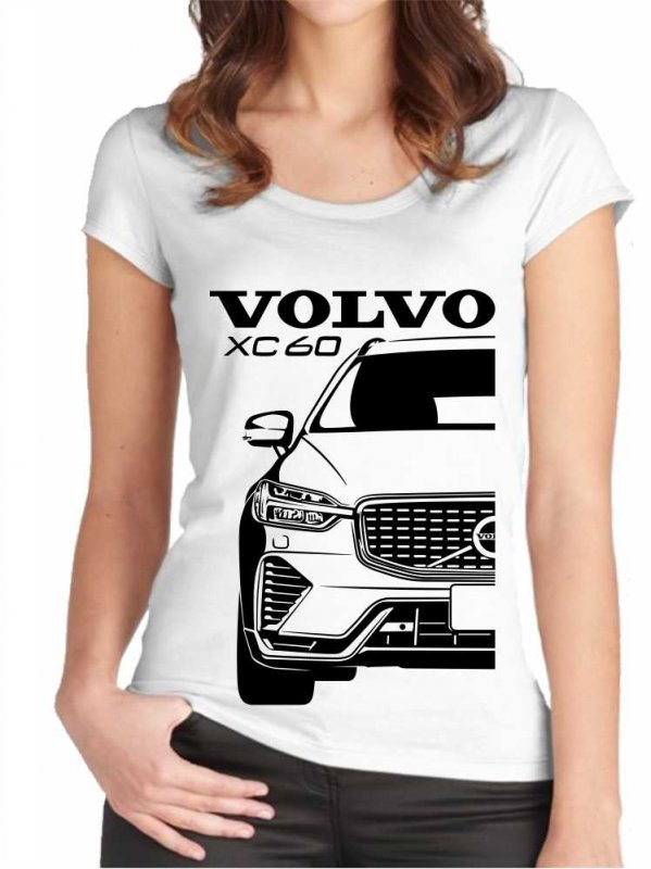 Volvo XC60 2 Facelift Moteriški marškinėliai