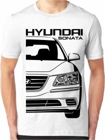 Hyundai Sonata 5 Facelift Pistes Herren T-Shirt