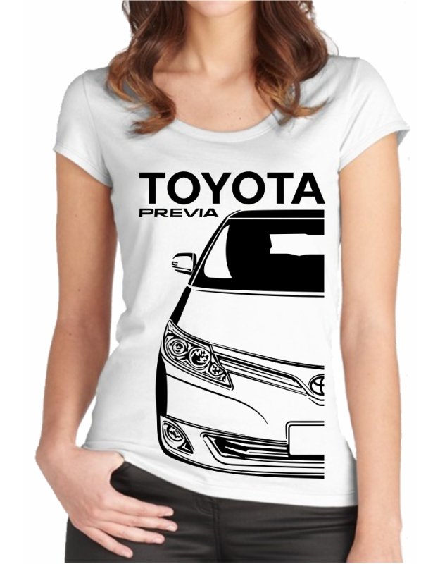 Toyota Previa 3 Moteriški marškinėliai