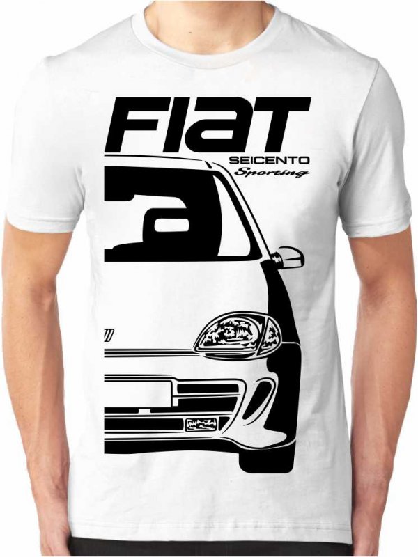 Fiat Seicento Sporting Heren T-shirt