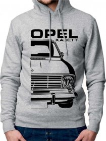 Opel Kadett B Moški Pulover s Kapuco