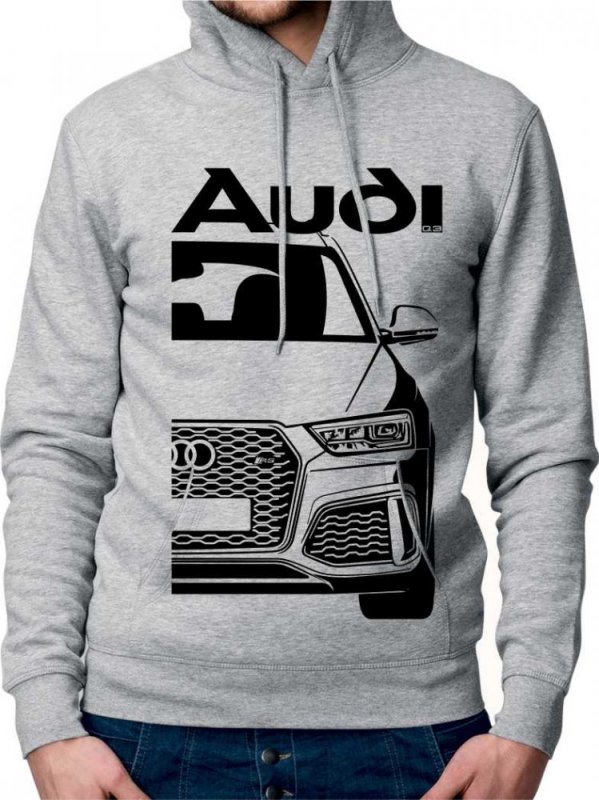 Audi Q3 RS 8U Heren sweatshirt