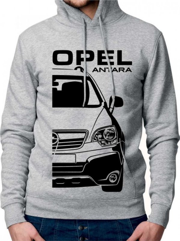 Opel Antara Moški Pulover s Kapuco