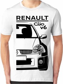 Renault Clio 2 V6 Facelift Pánske Tričko