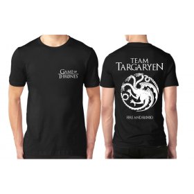 TEAM Targaryen Koszulka Męska + plecy