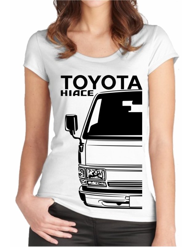 Toyota Hiace 4 Moteriški marškinėliai