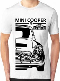 Koszulka Męska Classic Mini Cooper S Rally Monte Carlo