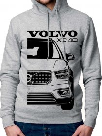 Volvo XC40 Moški Pulover s Kapuco