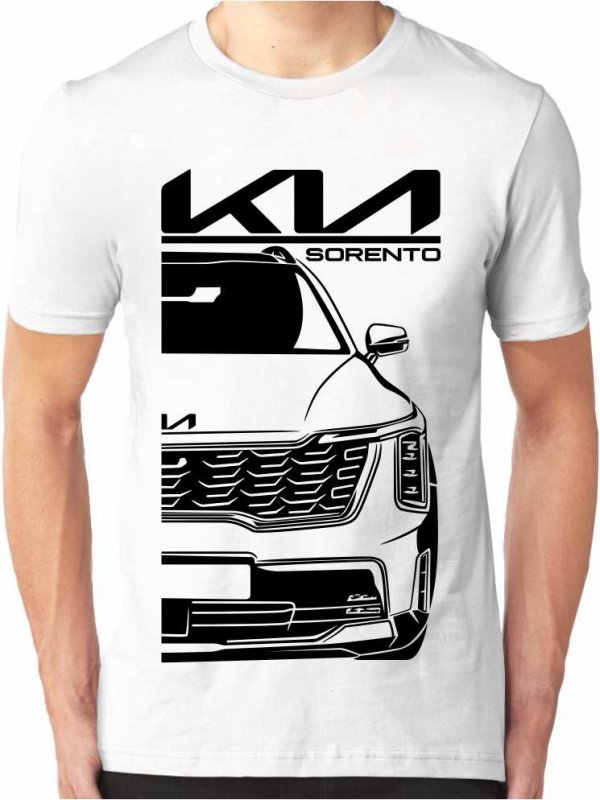 Kia Sorento 4 Facelift Vyriški marškinėliai