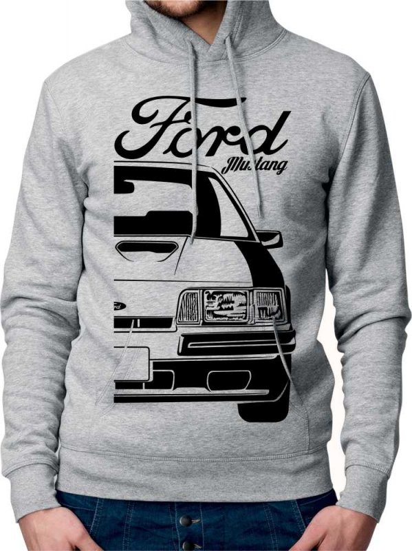 Sweat-shirt po ur homme Ford Mustang 3 Foxbody SVO