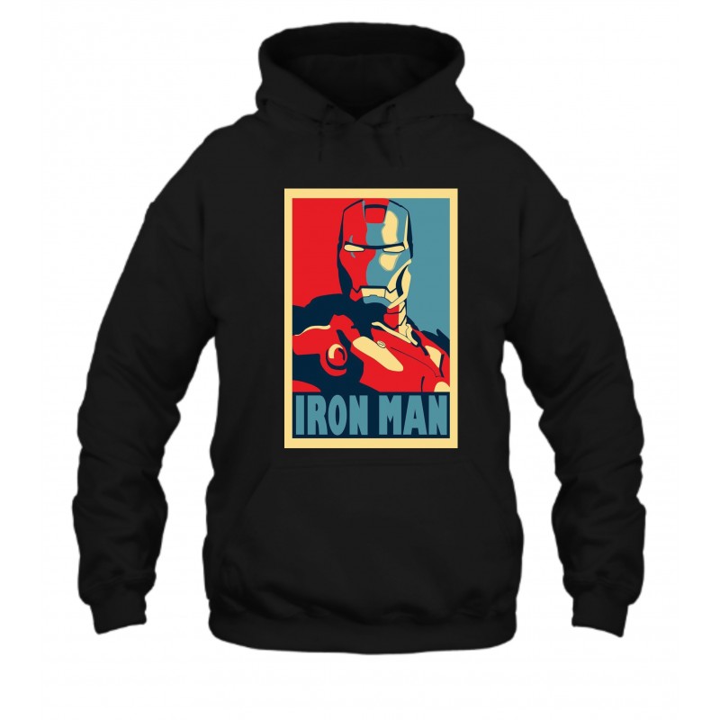 Iron Man Power Férfi Kapucnis Pulóver