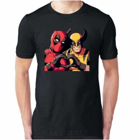 Deadpool & Wolverine Love Moška Majica