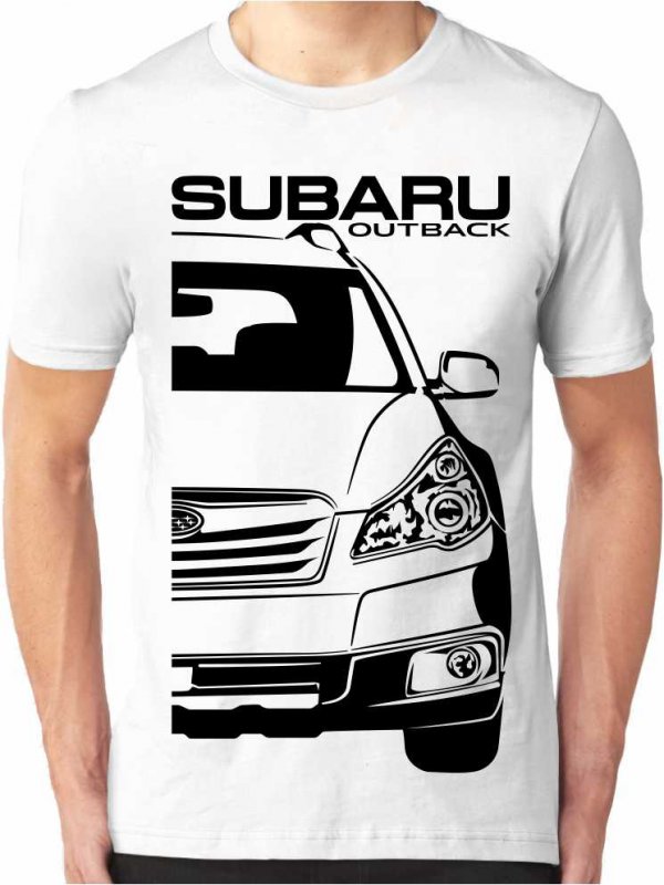 Subaru Outback 4 Mannen T-shirt