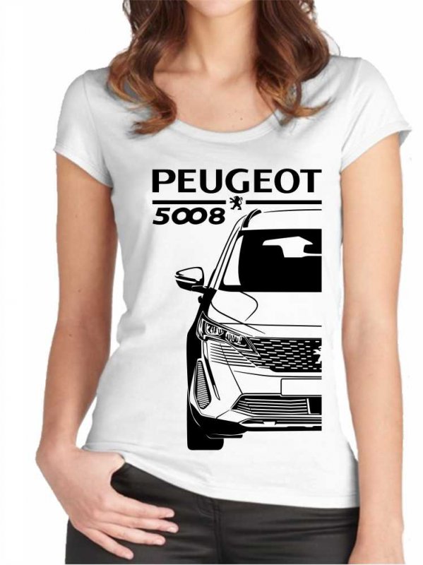 Peugeot 5008 2 Facelift Sieviešu T-krekls