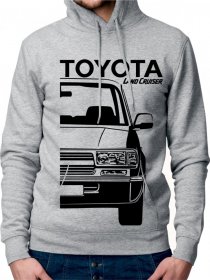 Sweat-shirt ur homme Toyota Land Cruiser J80