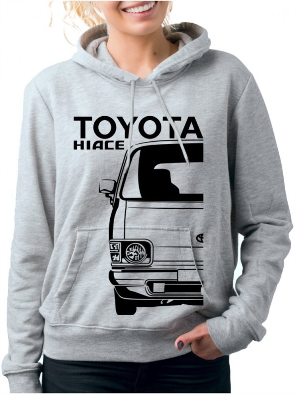 Toyota Hiace 2 Damen Sweatshirt