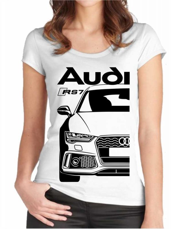 Audi RS7 4G8 Facelift Дамска тениска