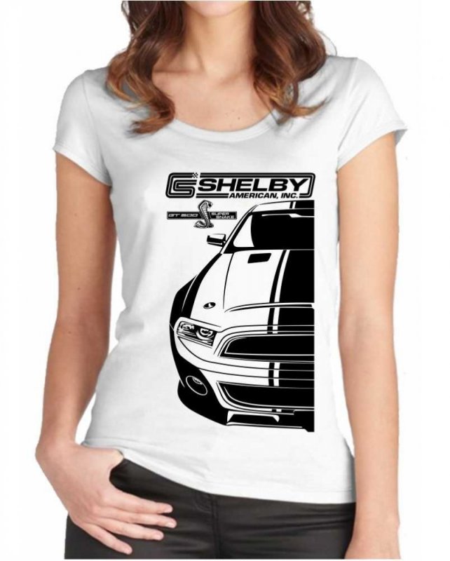 Ford Mustang Shelby GT500 Super Snake Dames T-shirt