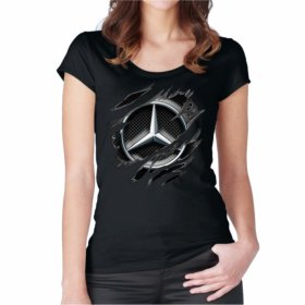 Mercedes Dámske tričko s logom Mercedes Mercedes Dámske tričko s logom Mercedes