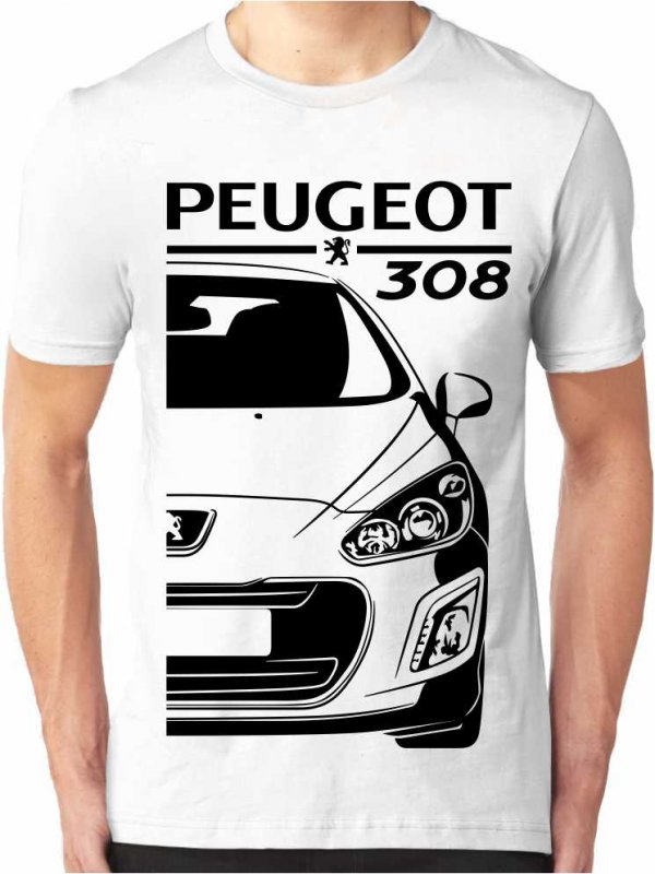 Peugeot 308 1 Facelift Pánske Tričko