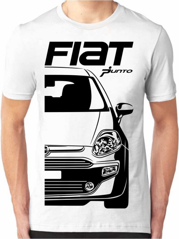 Fiat Punto 3 Facelift Heren T-shirt