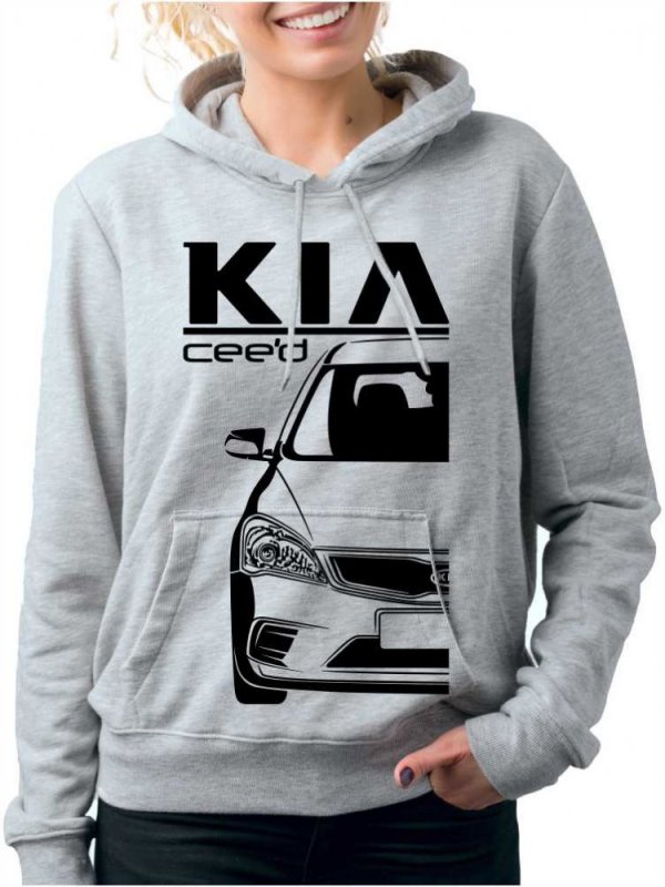 Kia Ceed 1 Facelift Ženski Pulover s Kapuco