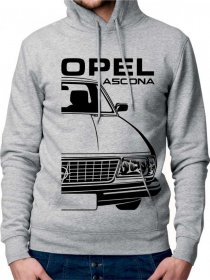 Opel Ascona B Moški Pulover s Kapuco