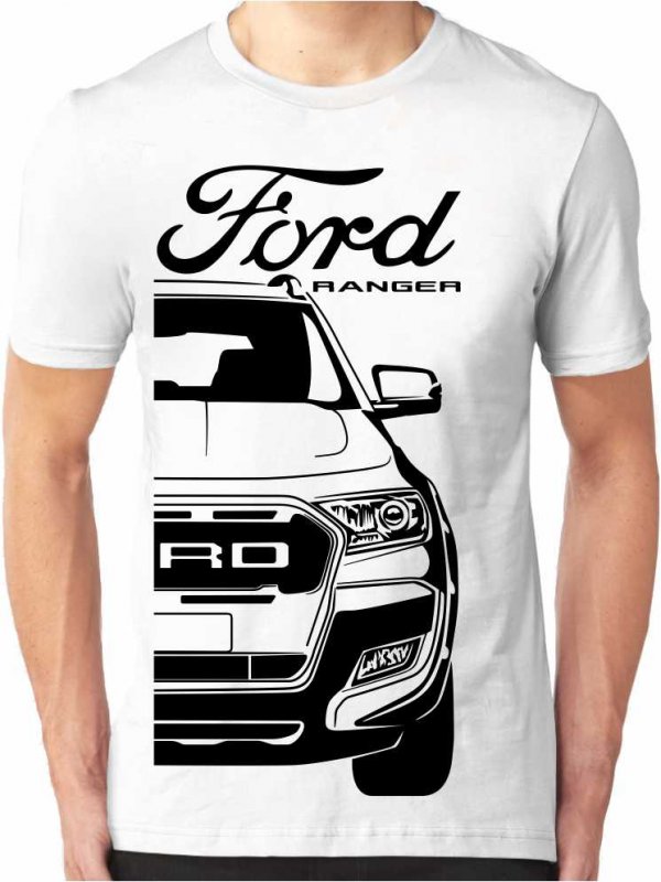 Ford Ranger Mk3 Facelfit 2 Mannen T-shirt