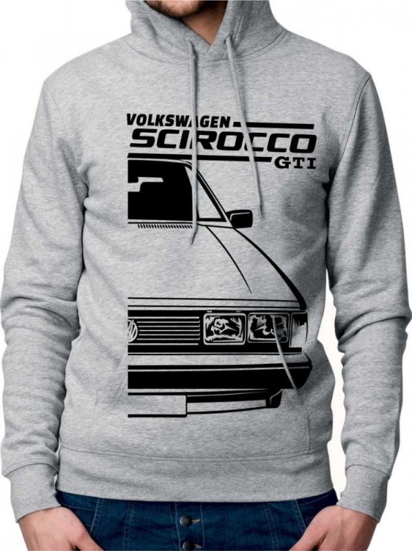 VW Scirocco Mk2 Gti Heren Sweatshirt