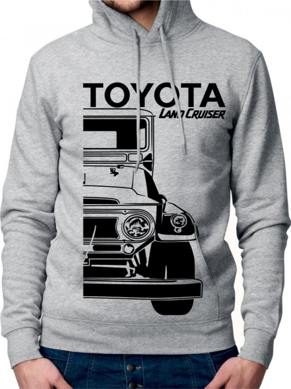 Sweat-shirt ur homme Toyota Land Cruiser J40