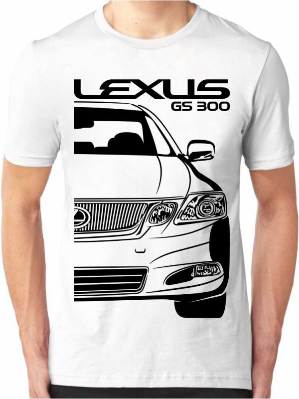 Lexus 3 GS 300 Facelift Pánsky Tričko