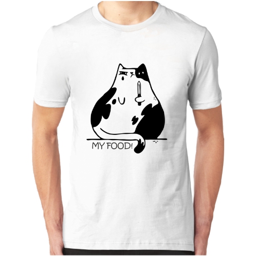 T-shirt "Cat My Food