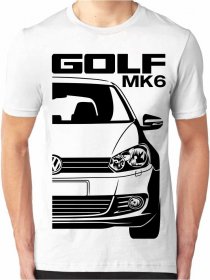 T-shirt pour hommes M -35% Green VW Golf Mk6