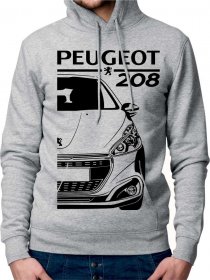 Peugeot 208 Facelift Moški Pulover s Kapuco