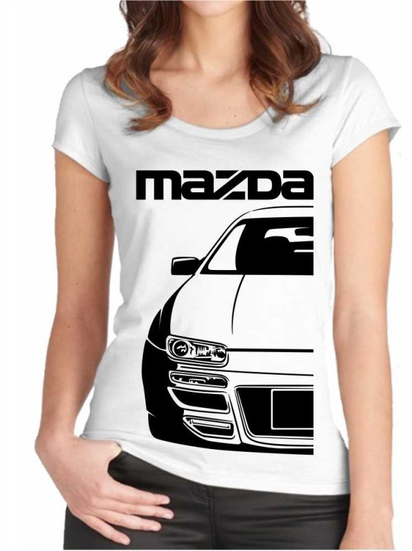 T-shirt pour femmes Mazda 323 Lantis BTCC