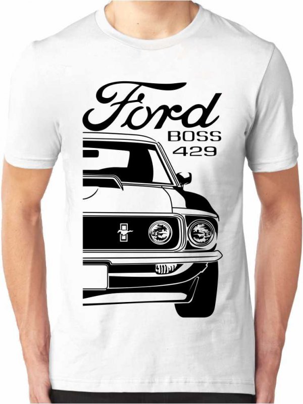 Ford Mustang Boss 429 Vyriški marškinėliai