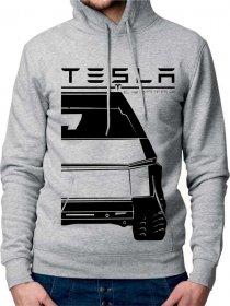 Tesla Cybertruck Moški Pulover s Kapuco