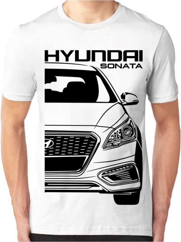 Hyundai Sonata 7 Facelift Mannen T-shirt