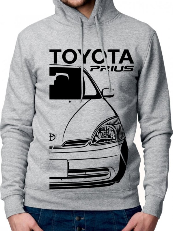 Toyota Prius 1 Moški Pulover s Kapuco