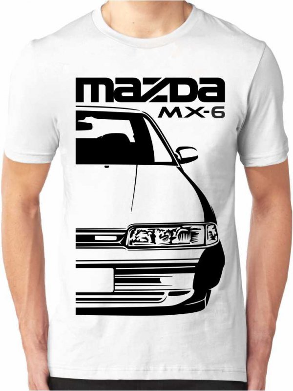 Mazda MX-6 Gen1 Vyriški marškinėliai