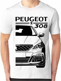 T-shirt pour hommes Peugeot 308 2 GTI
