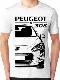 L -35% Peugeot 308 1 Facelift Pánske Tričko