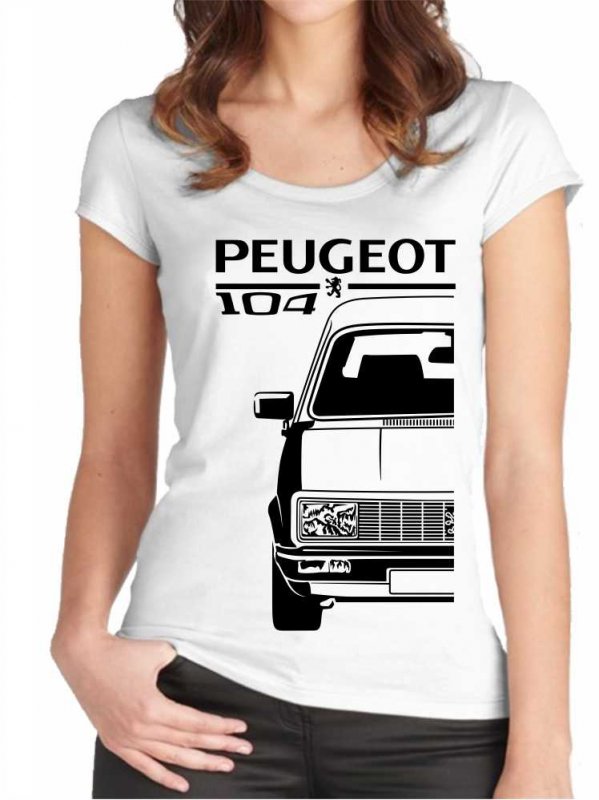 T-shirt pour femmes Peugeot 104 Facelift